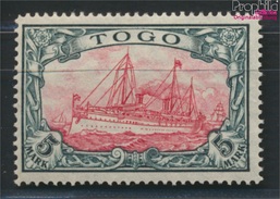 Togo (Dt. Kolonie) 23II A Geprüft Mit Falz 1919 Schiff Kaiseryacht Hohenzollern (9036644 - Togo