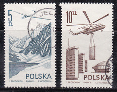 Pologne 1976 N° Y&T : PA. 55 Et 56 Obl. - Gebruikt