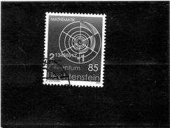 2004 Liechtenstein - Le Scienze Esatte - Matematica - Used Stamps