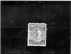 B - 1895 Nuova Zelanda - Queen Victoria (linguellato) - Unused Stamps