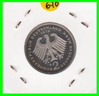 ALEMANIA -GERMANY - MONEDA DE  2.00 DM  AÑO 1979-D - KURT SCHUMACHER - S/C - 2 Mark