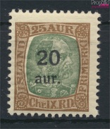 Island 106 Postfrisch 1921 Aufdruckausgabe (9077390 - Ongebruikt