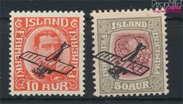 Island 122-123 (kompl.Ausg.) Postfrisch 1928 Flugpost (9077388 - Nuevos