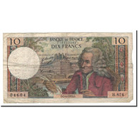 Billet, France, 10 Francs, 1973, 1973-04-05, TB, Fayette:F62.61 - 10 F 1963-1973 ''Voltaire''