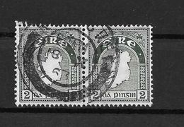 LOTE  1472   ////  (C005)  IRLANDA  EIRE 1922-1924    YVERT Nº: 43  PAREJA - Usados