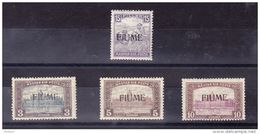 FIUME 19/21 * MH. (7C132) - Yugoslavian Occ.: Fiume