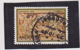 ANDORRE  Espagnol   1974  Y.T. N° 86  Oblitéré - Used Stamps