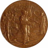 ESPAÑA. MEDALLA DE LA FERIA CONCURSO AGRÍCOLA. BARCELONA 1.898. COBRE. ESPAGNE. SPAIN MEDAL - Profesionales/De Sociedad