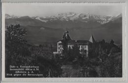 Diät- Und Kneippkurhaus Sonnenbühl Affoltern Am Albis - Blick Gegen Die Berneralpen - Photo: J. Gaberell - Affoltern