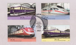 MiNr. 2560 - 2563 Deutschland Bundesrepublik Deutschland       2006, 5. Okt. Wohlfahrt: Eisenbahnen In Deutschland. - 2001-2010