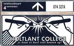 Telefoonkaart * HOLTLAND COLLEGE *  LANDIS&GYR * NEDERLAND * R-074 * 327A * Niederlande Prive Private  ONGEBRUIKT MINT - Privadas