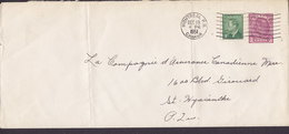 Canada Uprated Postal Stationery Ganzsache Entier 3c. GVI MONTREAL P.O. 1951 ST. HYACINTHE Quebec - 1903-1954 Könige