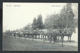 +++ CPA - HAVAY - Ferme De Beauvoir - Derbaix - Rentrée Des Champs - Cheval   // - Quevy