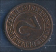 Deutsches Reich Jägernr: 307 1923 F Vorzüglich Bronze 1923 2 Rentenpfennig Ährengarbe (7862413 - 2 Renten- & 2 Reichspfennig