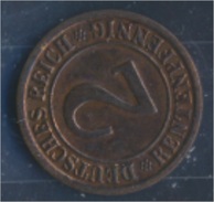 Deutsches Reich Jägernr: 307 1923 F Vorzüglich Bronze 1923 2 Rentenpfennig Ährengarbe (7862413 - 2 Rentenpfennig & 2 Reichspfennig