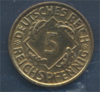 Deutsches Reich Jägernr: 316 1935 J Stgl./unzirkuliert Aluminium-Bronze 1935 5 Reichspfennig Ähren (7879642 - 5 Reichspfennig