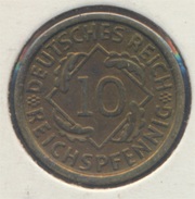 Deutsches Reich Jägernr: 317 1929 A Stgl./unzirkuliert Aluminium-Bronze 1929 10 Reichspfennig Ähren (7869011 - 10 Renten- & 10 Reichspfennig