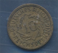 Deutsches Reich Jägernr: 317 1929 G Vorzüglich Aluminium-Bronze 1929 10 Reichspfennig Ähren (7879591 - 10 Renten- & 10 Reichspfennig
