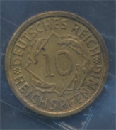 Deutsches Reich Jägernr: 317 1930 F Vorzüglich Aluminium-Bronze 1930 10 Reichspfennig Ähren (7879585 - 10 Rentenpfennig & 10 Reichspfennig