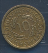 Deutsches Reich Jägernr: 317 1932 E Sehr Schön Aluminium-Bronze 1932 10 Reichspfennig Ähren (7879658 - 10 Renten- & 10 Reichspfennig