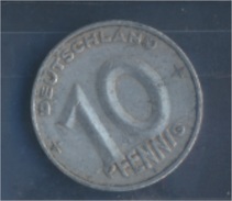 DDR Jägernr: 1503 1950 E Sehr Schön Aluminium 1950 10 Pfennig Ähre Auf Zahnrad (7848858 - 10 Pfennig