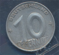 DDR Jägernr: 1507 1952 E Vorzüglich Aluminium 1952 10 Pfennig Hammer Und Zirkel Zwisch (8267867 - 10 Pfennig