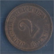 Deutsches Reich Jägernr: 2 1875 J Vorzüglich Bronze 1875 2 Pfennig Kleiner Reichsadler (7849176 - 2 Pfennig