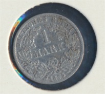 Deutsches Reich Jägernr: 9 1875 B Sehr Schön Silber 1875 1 Mark Kleiner Reichsadler (7849294 - 1 Mark