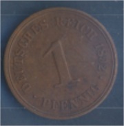 Deutsches Reich Jägernr: 10 1892 A Vorzüglich Bronze 1892 1 Pfennig Großer Reichsadler (7849004 - 1 Pfennig