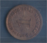 Deutsches Reich Jägernr: 10 1895 A Vorzüglich Bronze 1895 1 Pfennig Großer Reichsadler (7849001 - 1 Pfennig