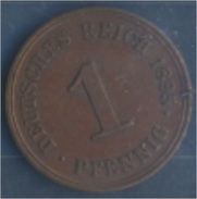 Deutsches Reich Jägernr: 10 1895 A Vorzüglich Bronze 1895 1 Pfennig Großer Reichsadler (7849002 - 1 Pfennig