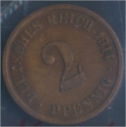 Deutsches Reich Jägernr: 11 1914 J Sehr Schön Bronze 1914 2 Pfennig Großer Reichsadler (7848974 - 2 Pfennig