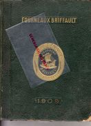 02- EFFRY-75- PARIS- MAGNIFIQUE CATALOGUE FOURNEAUX BRIFFAULT- TOLERIE FONDERIE-LEICESTER-LONDRES-1909-CUISINIERE - Documenti Storici