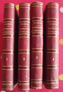 Oeuvres De M. Villemain. Cours De Littérature Française En 4 Tomes. Didier, Paris 1858 - 1801-1900