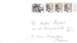 LETTERA X Belgio - Storia Postale