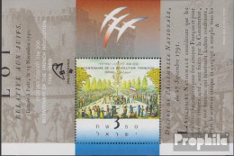 Israel Block39 (kompl.Ausg.) Postfrisch 1989 Französische Revolution - Neufs (sans Tabs)