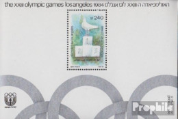 Israel Block26 (kompl.Ausg.) Postfrisch 1984 Olymp. Sommerspiele 84 - Neufs (sans Tabs)