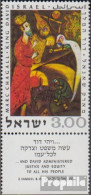 Israel 454 Mit Tab (kompl.Ausg.) Postfrisch 1969 König David - Ungebraucht (ohne Tabs)