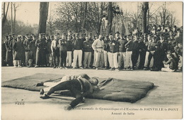 Assaut De Lutte Ecole Normale Escrime Gymnastique De Joinville Le Pont Edition Fleury Bataillon Joinville - Ringen