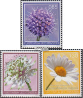 Liechtenstein 1755-1757 (kompl.Ausg.) Postfrisch 2015 Blumen - Unused Stamps