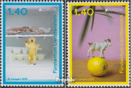 Liechtenstein 1744-1745 (kompl.Ausg.) Postfrisch 2015 Spielzeug - Unused Stamps