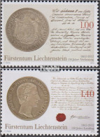 Liechtenstein 1622-1623 (kompl.Ausg.) Postfrisch 2012 Verfassung - Neufs