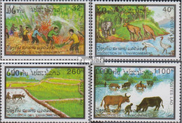 Laos 1374-1377 (kompl.Ausg.) Postfrisch 1993 Umweltschutz - Laos