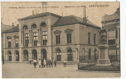 Leeuwarden Hofplein , Bureau Van Politie Met Gedeelte Stadhuis - Leeuwarden