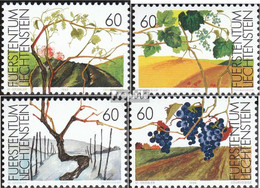Liechtenstein 1089-1092 (kompl.Ausg.) Postfrisch 1994 Die Weinrebe - Ungebraucht