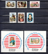 Barbuda Mail 1982,6V + 2 Blocks,american Presidents,MNH/Postfris(L3277) - George Washington