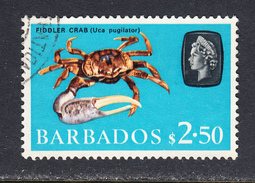 Barbados 1966-69 Cancelled, Wmk 12 Sideways, Sc# 280 , SG 355 - Barbados (1966-...)