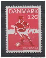 DANEMARK   N° 948  * * Football  Soccer  Fussball  1989 - Unused Stamps