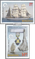 Rumänien 6816-6817 (kompl.Ausg.) Postfrisch 2014 Segelschulschiff - Nuovi