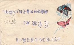 Lettre De Chine China Asia Butterfly - Lettres & Documents